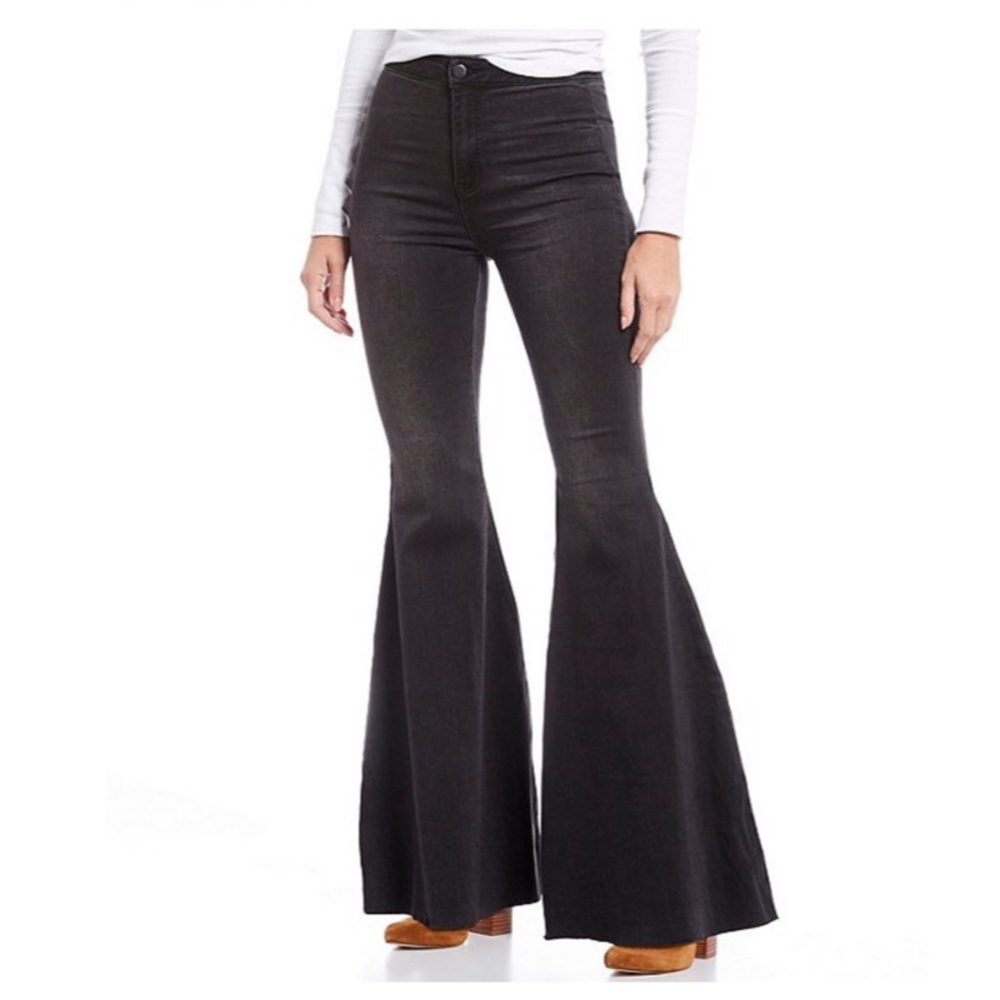 Just float on Free People flare jeans